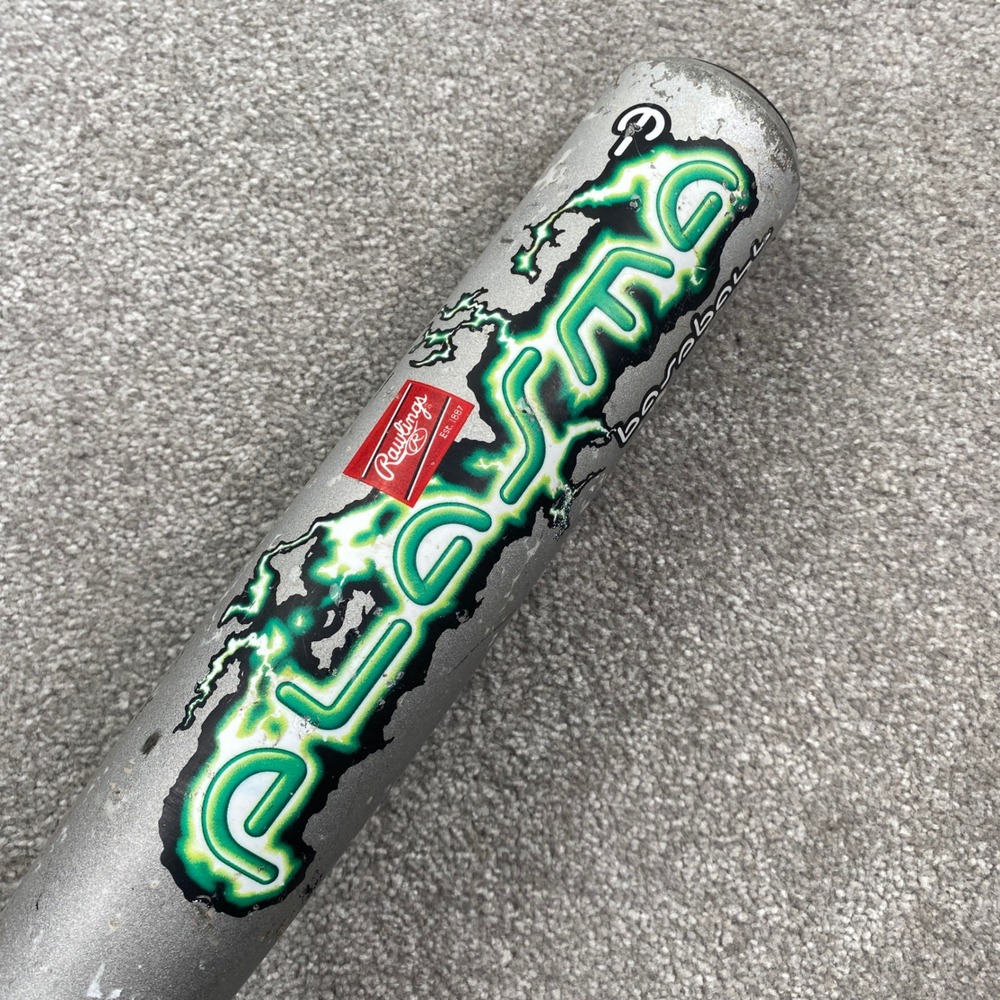 Rawlings Plasma Baseball Bat High School College 32/29 Silver Green BBLMP